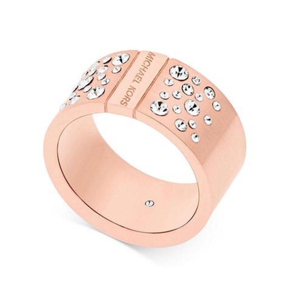 NEW MICHAEL KORS Cubic Zirconia Ring sz 7 8